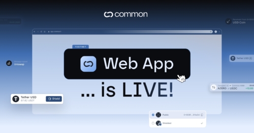 Common Web App: live on Arbitrum One and Aleph Zero EVM!